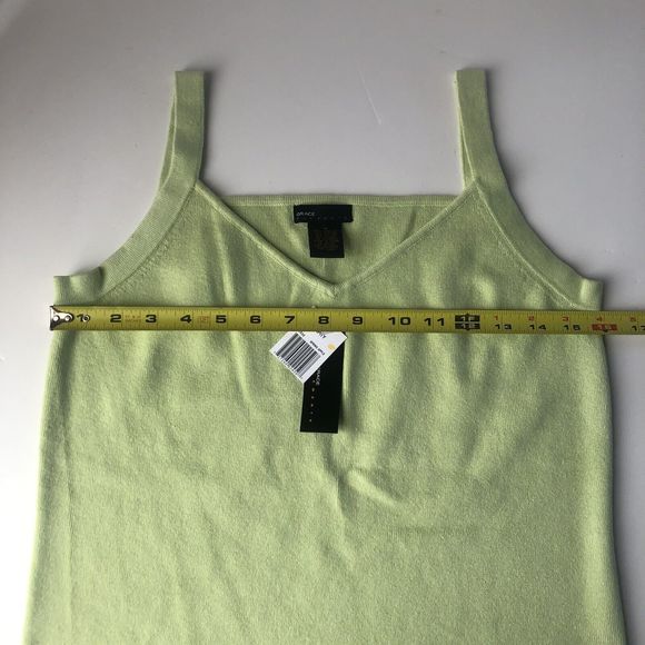 Grace Elements Spring Apple V Neck Knit Tank Medium - Picture 7 of 12